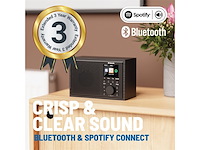 Oakcastle internet radio wifi, spotify connect, bluetooth, alarma dual - afbeelding 3 van  4