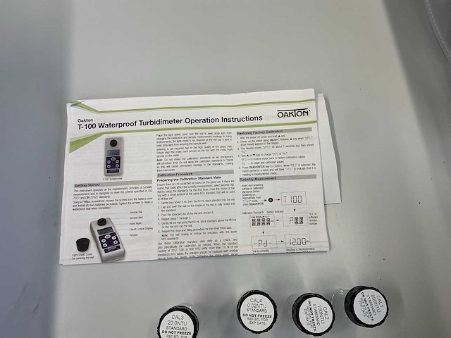 Oakton t-100 turbidimeter - afbeelding 3 van  8