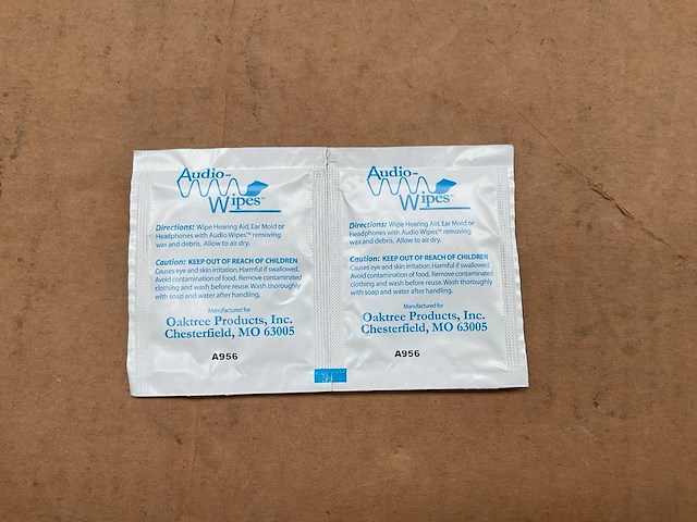 Oaktree audio-wipes towelette (15000x) - afbeelding 2 van  4