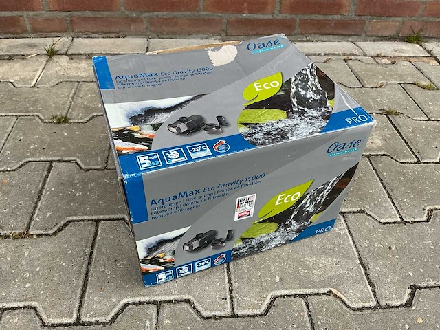 Oase aqua max eco gravity 1500 vijver waterpomp - afbeelding 1 van  8