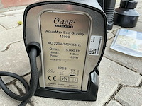 Oase aqua max eco gravity 1500 vijver waterpomp - afbeelding 4 van  8