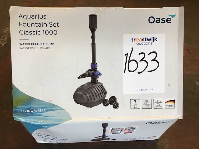 Oase aquarius classic 1000 fonteinset - afbeelding 1 van  4
