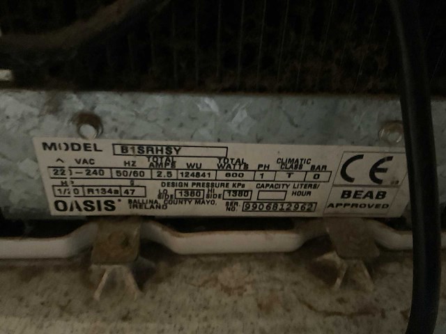 Oasis b1srhsy waterkoeler - afbeelding 7 van  7