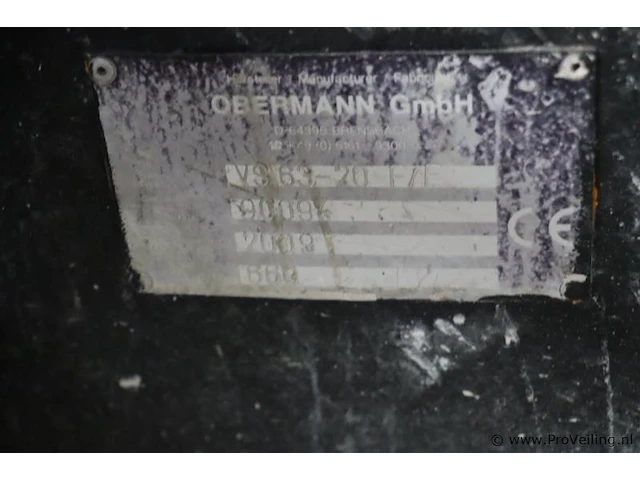 Obermann grouting station vs 63-20-f/e - afbeelding 19 van  20