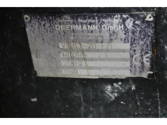 Obermann grouting station vs 63-20-f/e - afbeelding 17 van  18