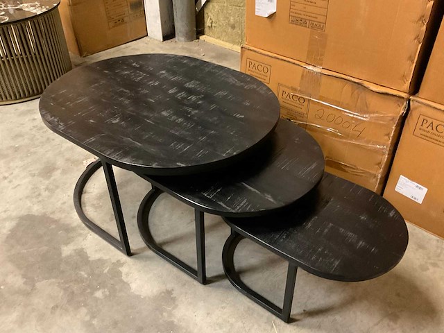 Oblix salontafelset van 3 - afbeelding 3 van  12