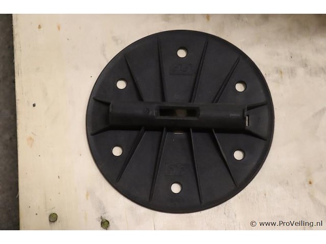 Obo dakleidinghouder voor platte daken 165 mbg-8-10 - 5218700 - 1 doos á 12 stuks - afbeelding 1 van  3