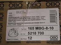 Obo dakleidinghouder voor platte daken 165 mbg-8-10 - 5218700 - 1 doos á 12 stuks. - afbeelding 3 van  3