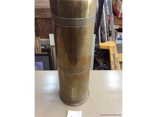 Obus trench art 1917 h:30 - afbeelding 1 van  2