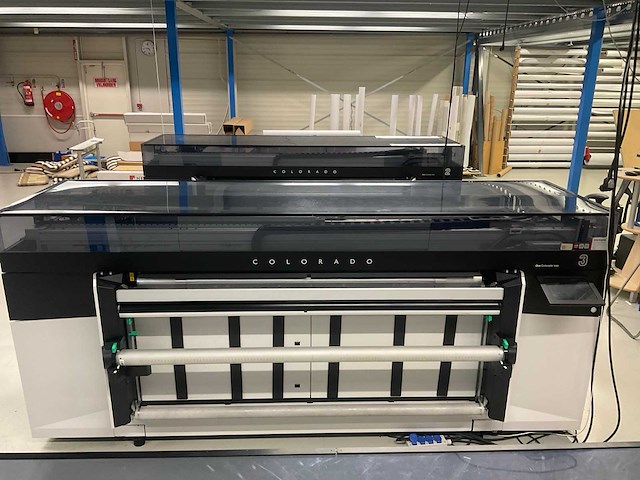 Océ colorado 1640 grootformaat uv gel printer - afbeelding 5 van  9