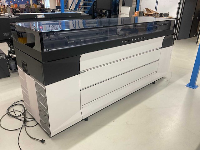 Océ colorado 1640 grootformaat uv gel printer - afbeelding 1 van  11