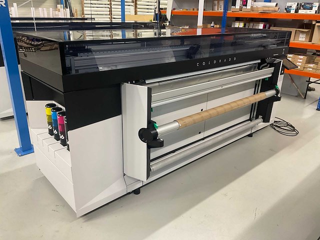 Océ colorado 1640 grootformaat uv gel printer - afbeelding 7 van  11