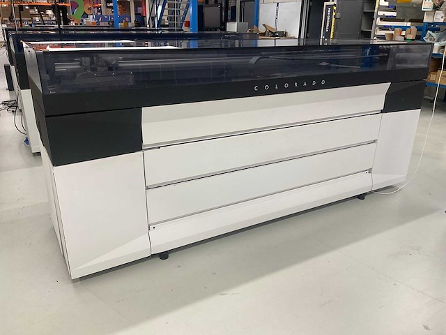 Océ colorado 1640 grootformaat uv gel printer - afbeelding 1 van  15