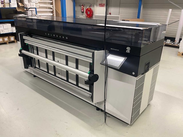 Océ colorado 1640 grootformaat uv gel printer - afbeelding 11 van  15