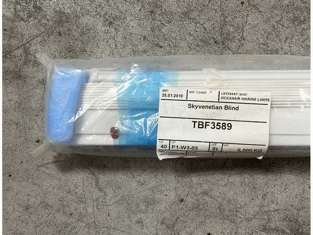 Ocean air hanse skyvenetian blind marine window shades durable light control privacy solution - afbeelding 1 van  4