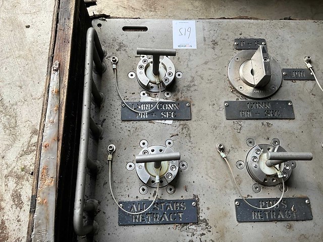 Oceaneering subsea hydraulisch bedieningspaneel (rov control panel), 5000 psi - afbeelding 2 van  6