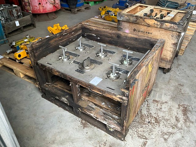 Oceaneering subsea hydraulisch bedieningspaneel (rov control panel), 5000 psi - afbeelding 6 van  6