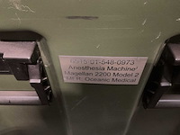 Oceanic medical magellan 2200 2 anesthesia machine - afbeelding 6 van  8
