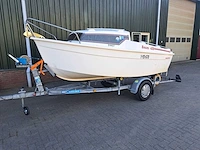 Ocqueteau - boum 420 - console boat and fishing boat - 1991