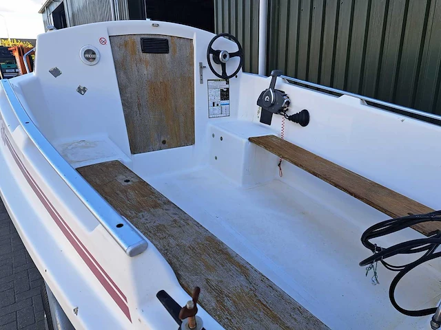 Ocqueteau - boum 420 - console boat and fishing boat - 1991 - afbeelding 6 van  13