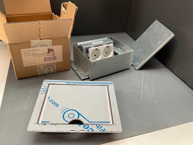 Ocs office systems servicebox vloerdoos 33.72.001 - afbeelding 1 van  1