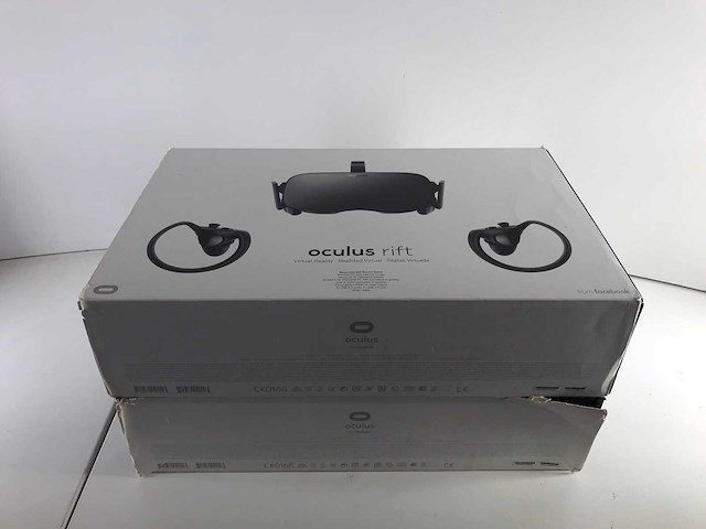 Oculus (340-01523-03) rift cv1 pc vr headsets (2x) - afbeelding 1 van  3