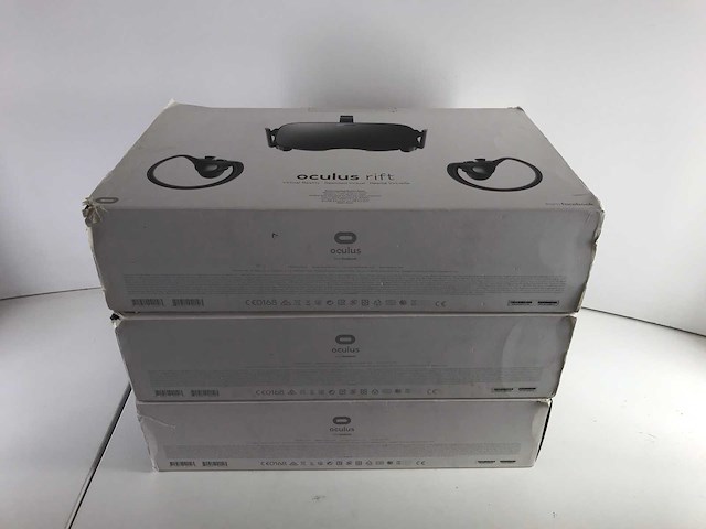 Oculus (340-01523-03) rift cv1 pc vr headsets (3x) - afbeelding 1 van  9