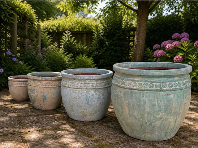 Od-12 - flower pot (4x) - afbeelding 1 van  2