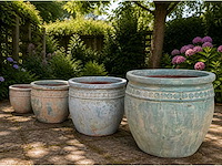 Od-12 - flower pot (4x) - afbeelding 1 van  2
