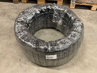 Oeg flex-twin (f064076) rol á 15m dubbele rvs ribbelbuis met isolatie - afbeelding 2 van  3
