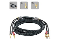 Oehlbach bi tech 4.4 b 3m speaker kabel set - afbeelding 1 van  2