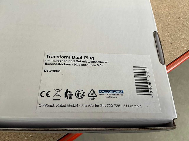 Oehlbach bi tech 4.4 b 3m speaker kabel set - afbeelding 2 van  2
