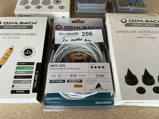 Oehlbach excellence audio accessoire (7x) - afbeelding 5 van  6