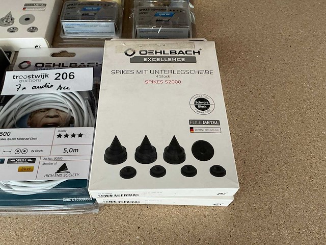 Oehlbach excellence audio accessoire (7x) - afbeelding 4 van  6