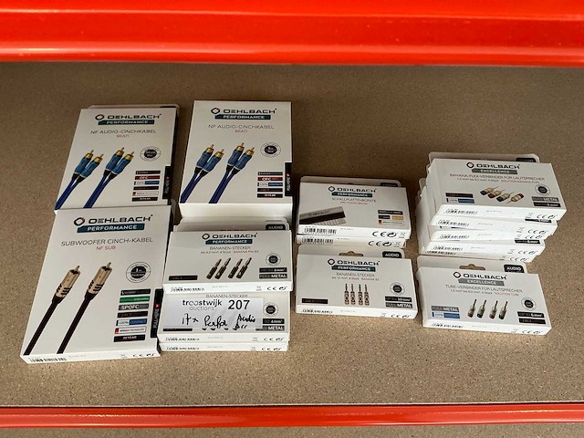 Oehlbach performance audio accessoire (17x) - afbeelding 1 van  9