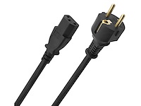 Oehlbach powercord c13 5m voedingskabel (3x) - afbeelding 1 van  3