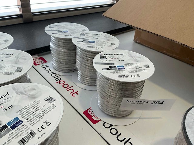 Oehlbach silverline 40 2 x 4mm2 8m audio kabel (3x) - afbeelding 3 van  3