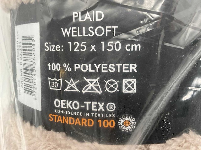 Oekoxtex zest deken/plaid (60x) - afbeelding 4 van  5