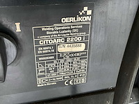 Oerlikon citoarc 2200i elektrode lasapparaat - afbeelding 6 van  6