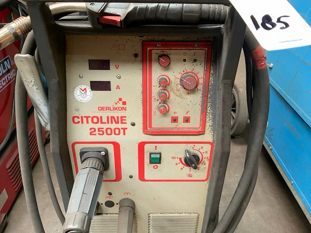 Oerlikon citoline 2500 t mig lasapparaat - afbeelding 4 van  6