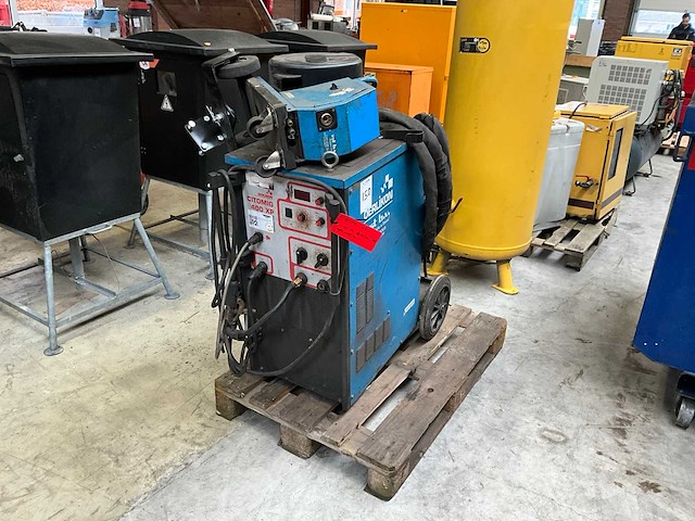 Oerlikon citomig 400 xp mig/mag draad lasmachine - afbeelding 1 van  8