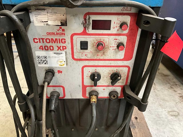 Oerlikon citomig 400 xp mig/mag draad lasmachine - afbeelding 6 van  8