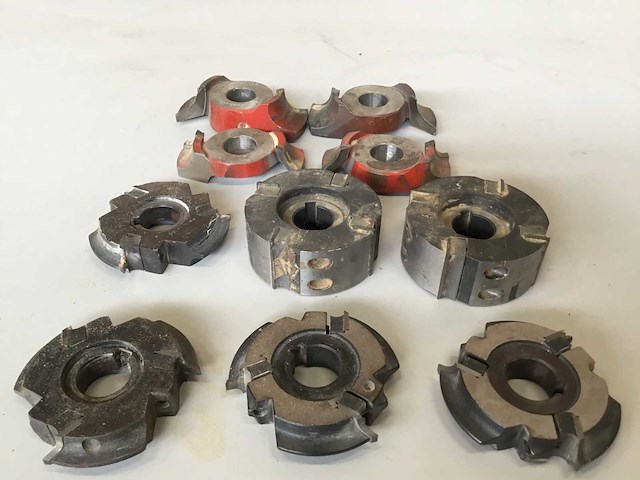 Oertti freesgereedschap (10x) - afbeelding 1 van  3