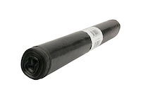 Of garbage bag 90x125 zwart 10/roll (8760x) - afbeelding 1 van  1