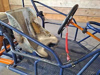 Off-road kart, blauw / oranje - afbeelding 4 van  23