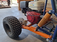 Off-road kart, blauw / oranje - afbeelding 6 van  23
