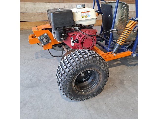 Off-road kart, blauw / oranje - afbeelding 7 van  23