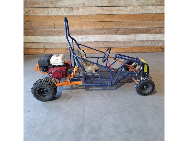 Off-road kart, blauw / oranje - afbeelding 1 van  23