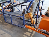 Off-road kart, blauw / oranje - afbeelding 13 van  23