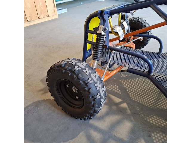 Off-road kart, blauw / oranje - afbeelding 14 van  23